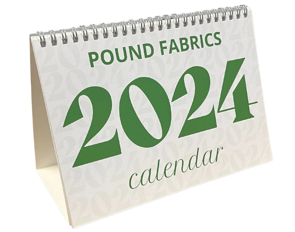 The Pound Fabrics 2024 Calendar