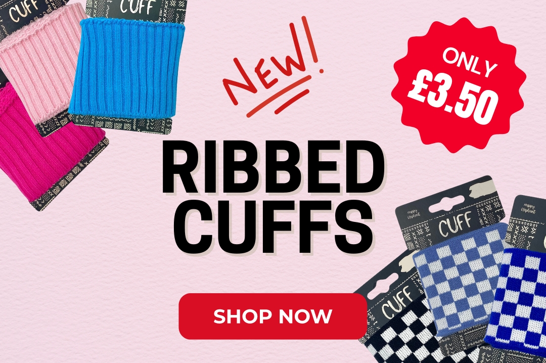 New Ribbed Cuffs Out Now!