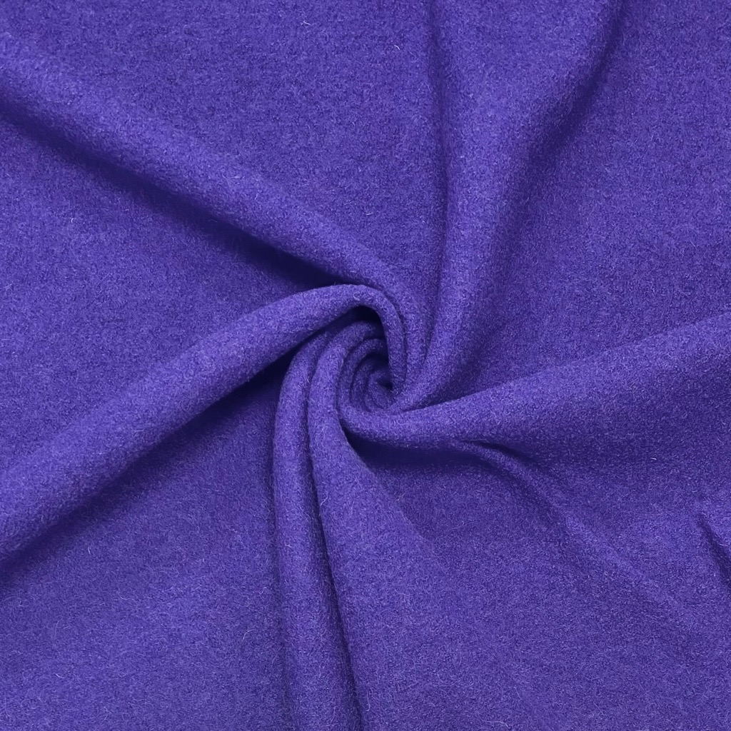 Plain 100% Boiled Wool Fabric