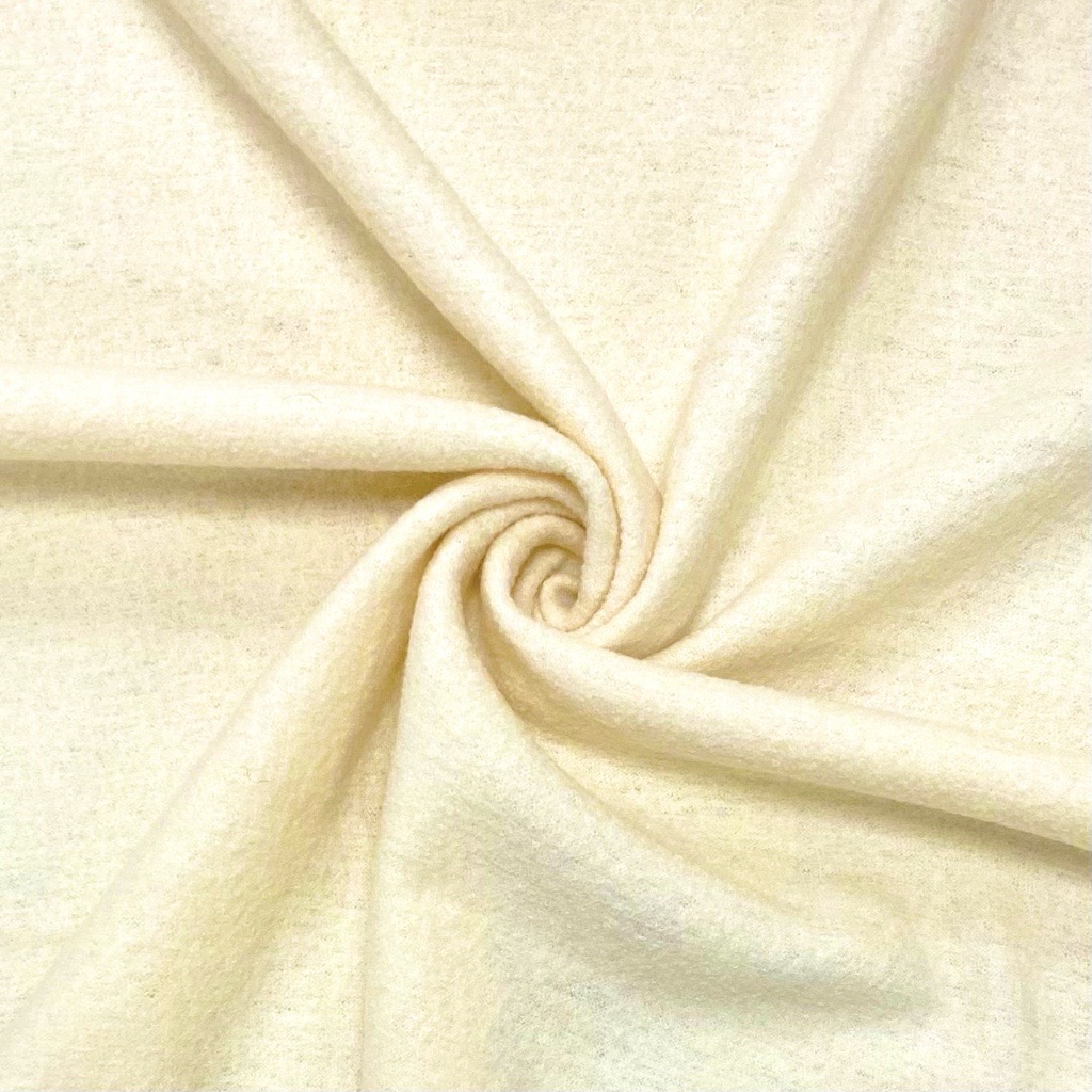 Plain 100% Boiled Wool Fabric