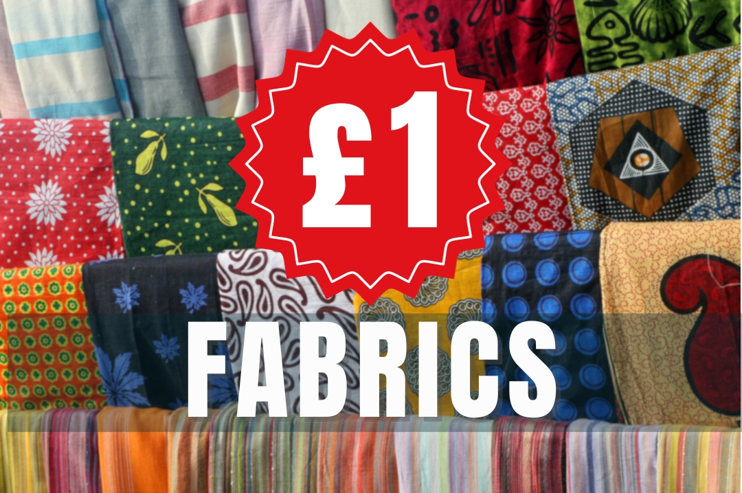 £1 Fabrics!