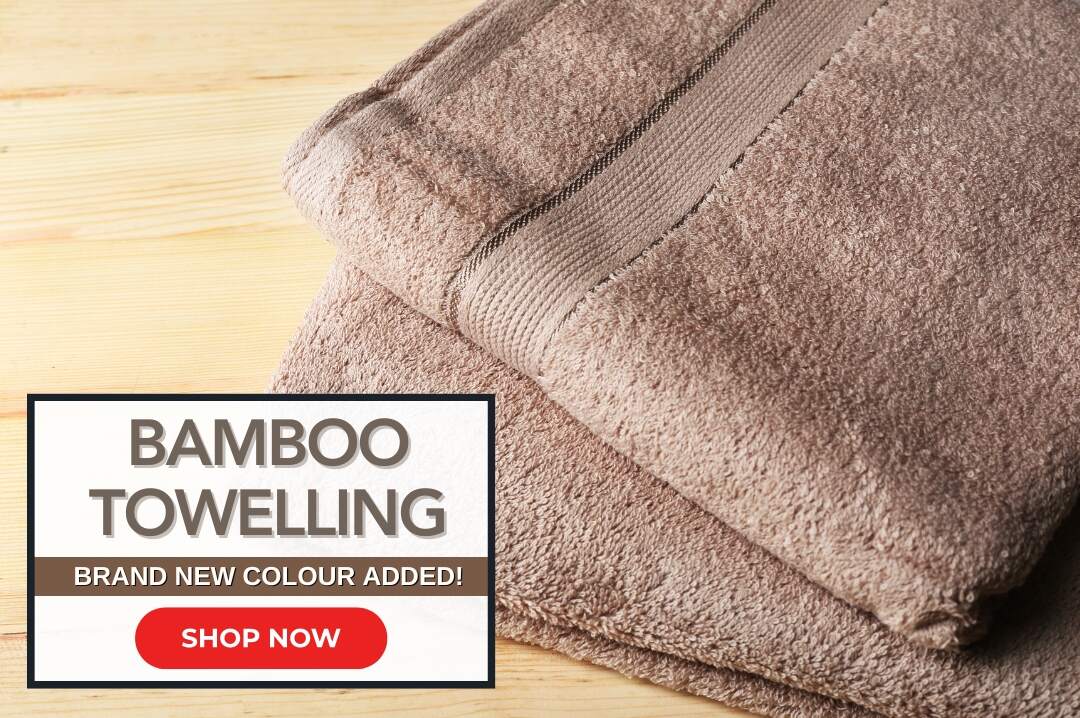 Bamboo Towelling - New Colour Added!