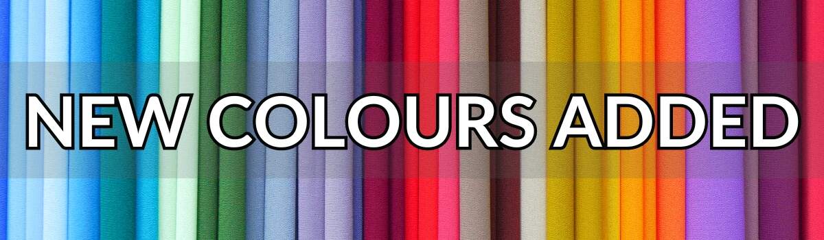 New Colours Added - Linen Feel 100% Cotton Fabric!