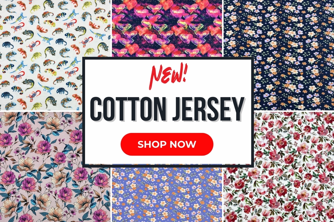 New Cotton Jersey Fabrics!