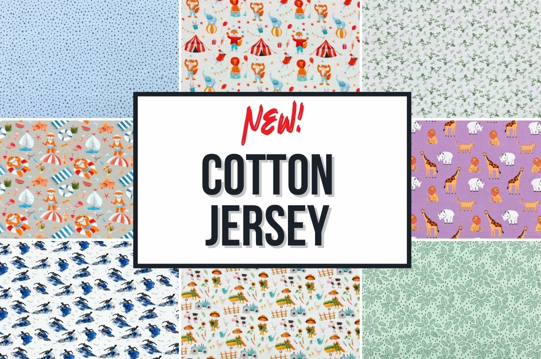 New Cotton Jersey Fabrics!