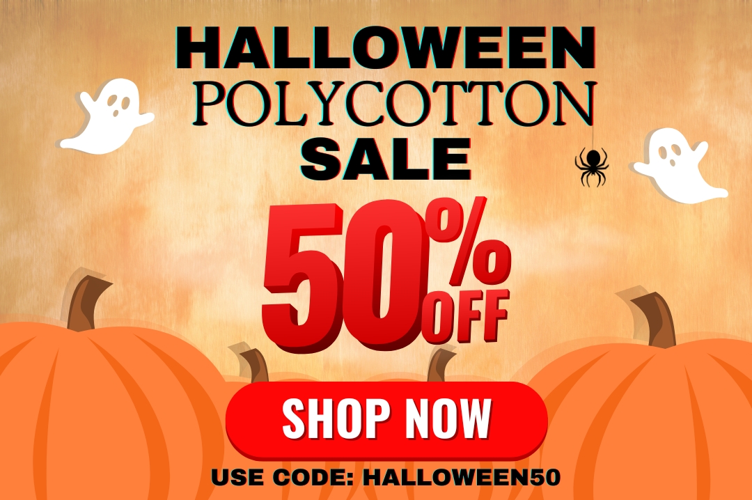 50% OFF Halloween Fabrics!