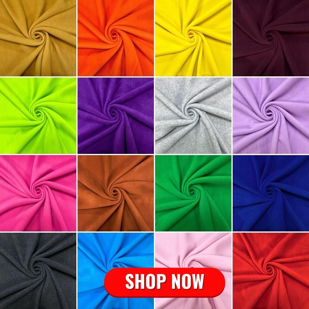 Plain Anti Pill Polar Fleece Fabric